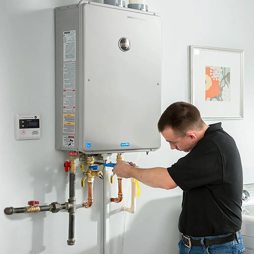 tankless water heater repair in Prescott, KS